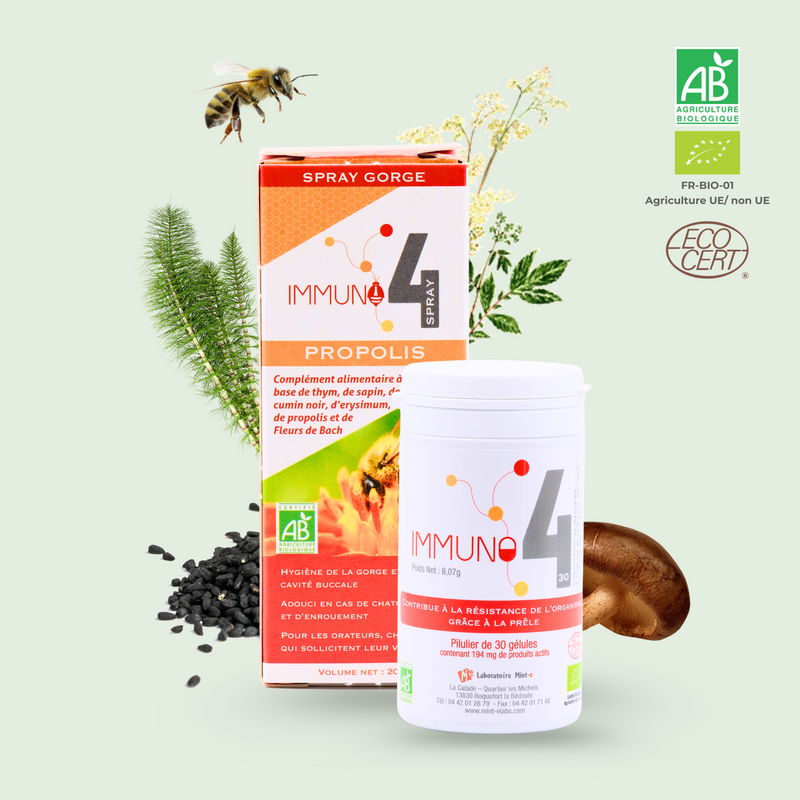Pack Immunité & Confort de la Gorge