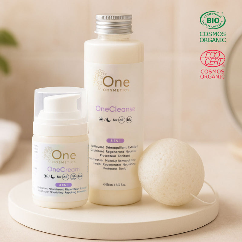 Coffret One Cosmétiques + éponge Konjac offerte